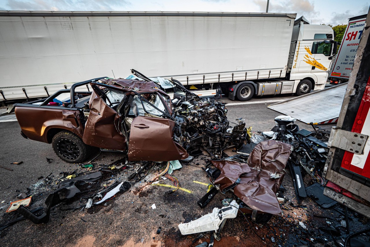 Auf der A8 ereignete sich der tödliche Unfall.