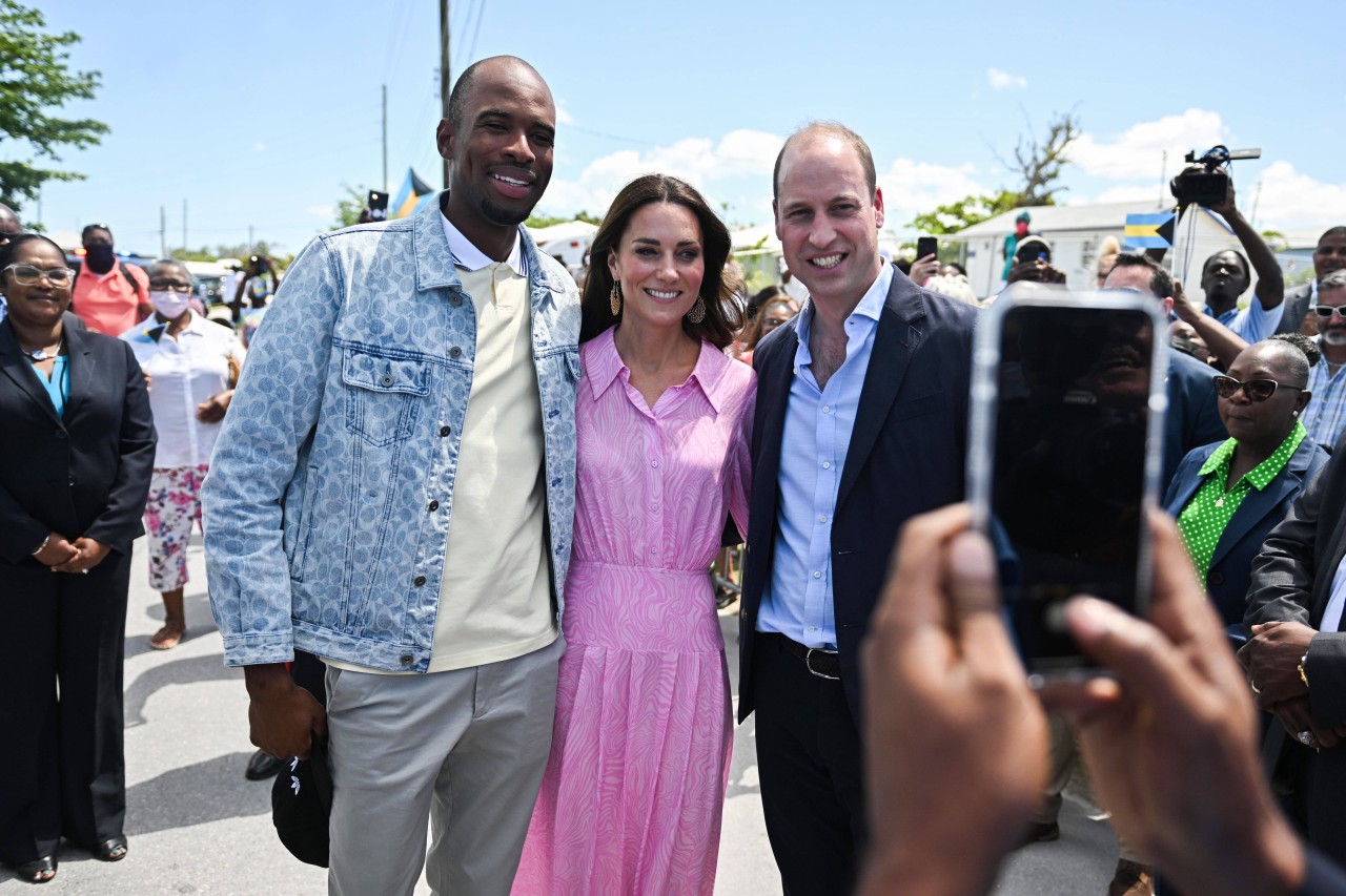 Kate Middleton und Prinz William auf ihrer Reise durch die Karibik. (Archivbild)