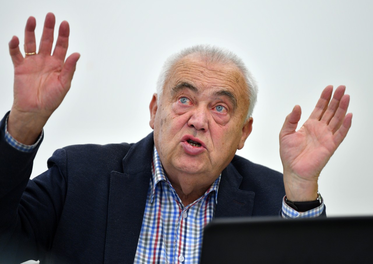 Reinhard Schramm, Vorsitzender der Jüdischen Gemeinde in Thüringen. 