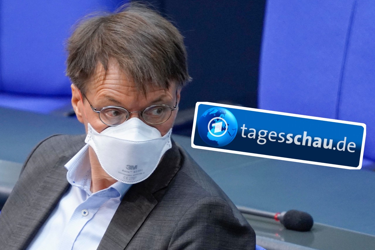 Eine Delta-Behauptung von Karl Lauterbach wird von der „Tagesschau“ widerlegt.