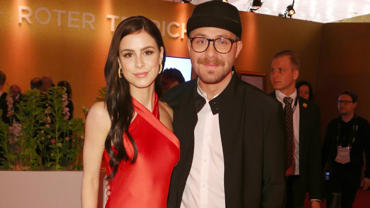 Lena Meyer-Landrut und Mark Forster bei der Verleihung der Goldenen Kamera im Februar 2018.