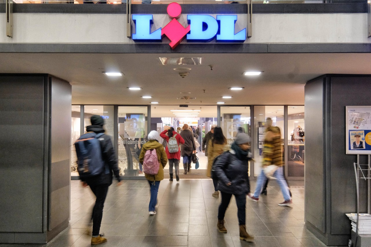 So hat der Lidl am Hauptbahnhof an Fronleichnam geöffnet. (Archivbild)