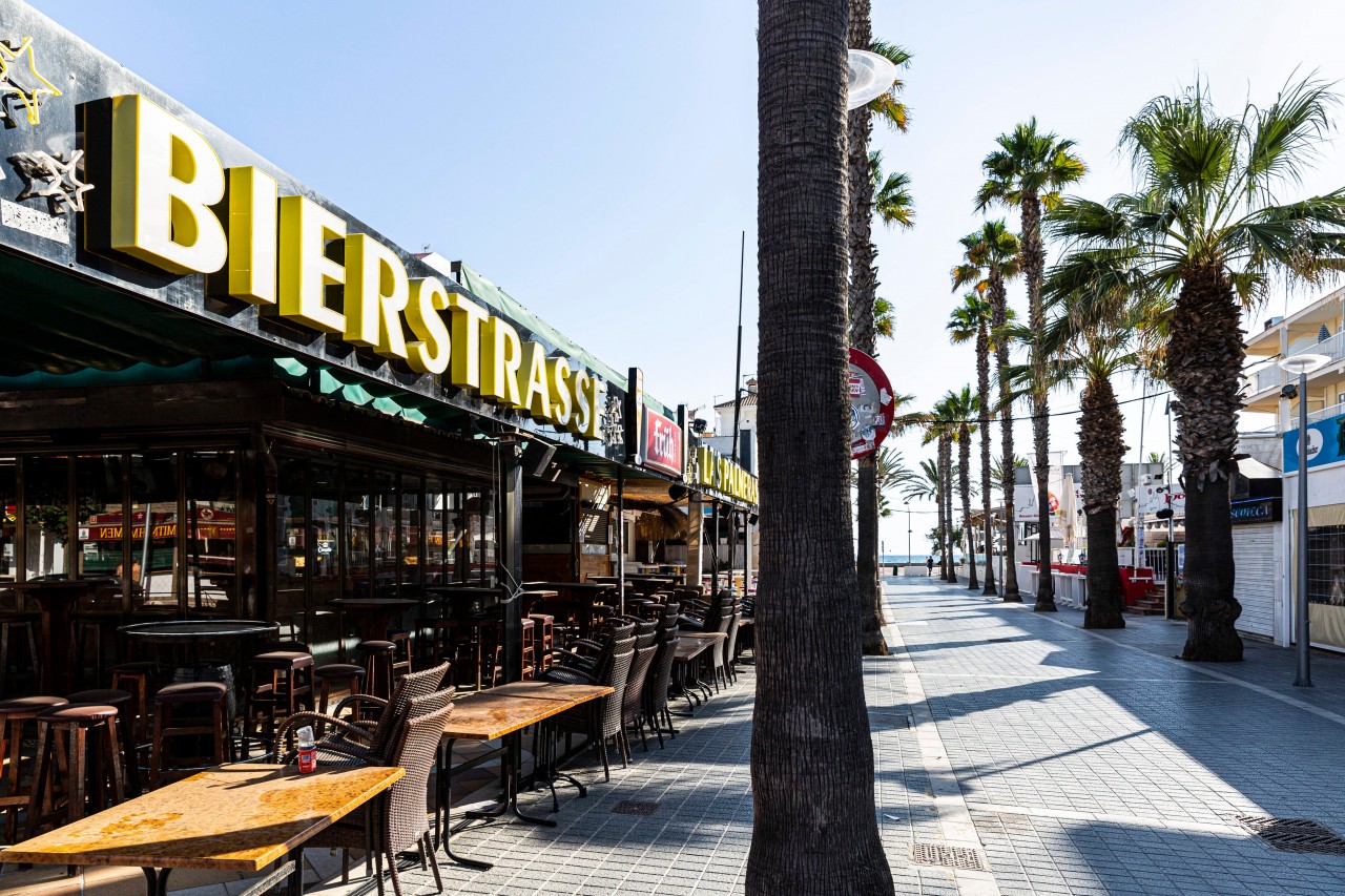 Die „Bierstraße“ auf Mallorca.