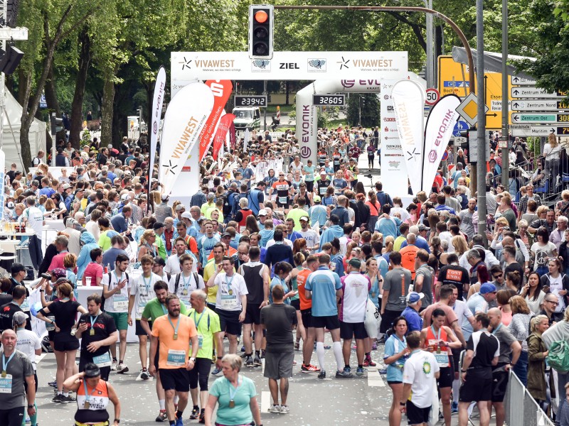 Die besten Bilder vom Vivawest-Marathon.