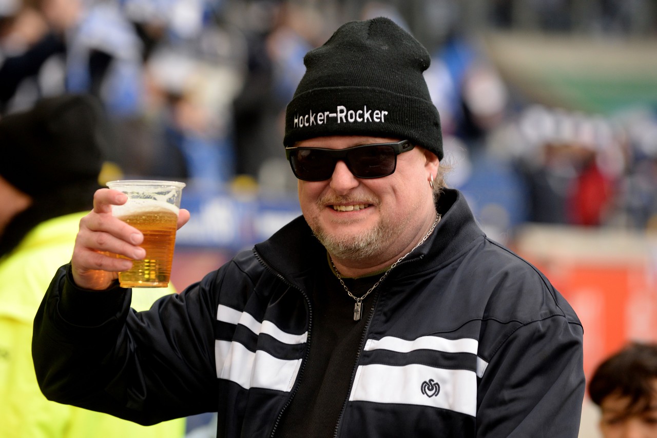 Comedian Markus Krebs bei einem Heimspiel „seines“ MSV Duisburg.