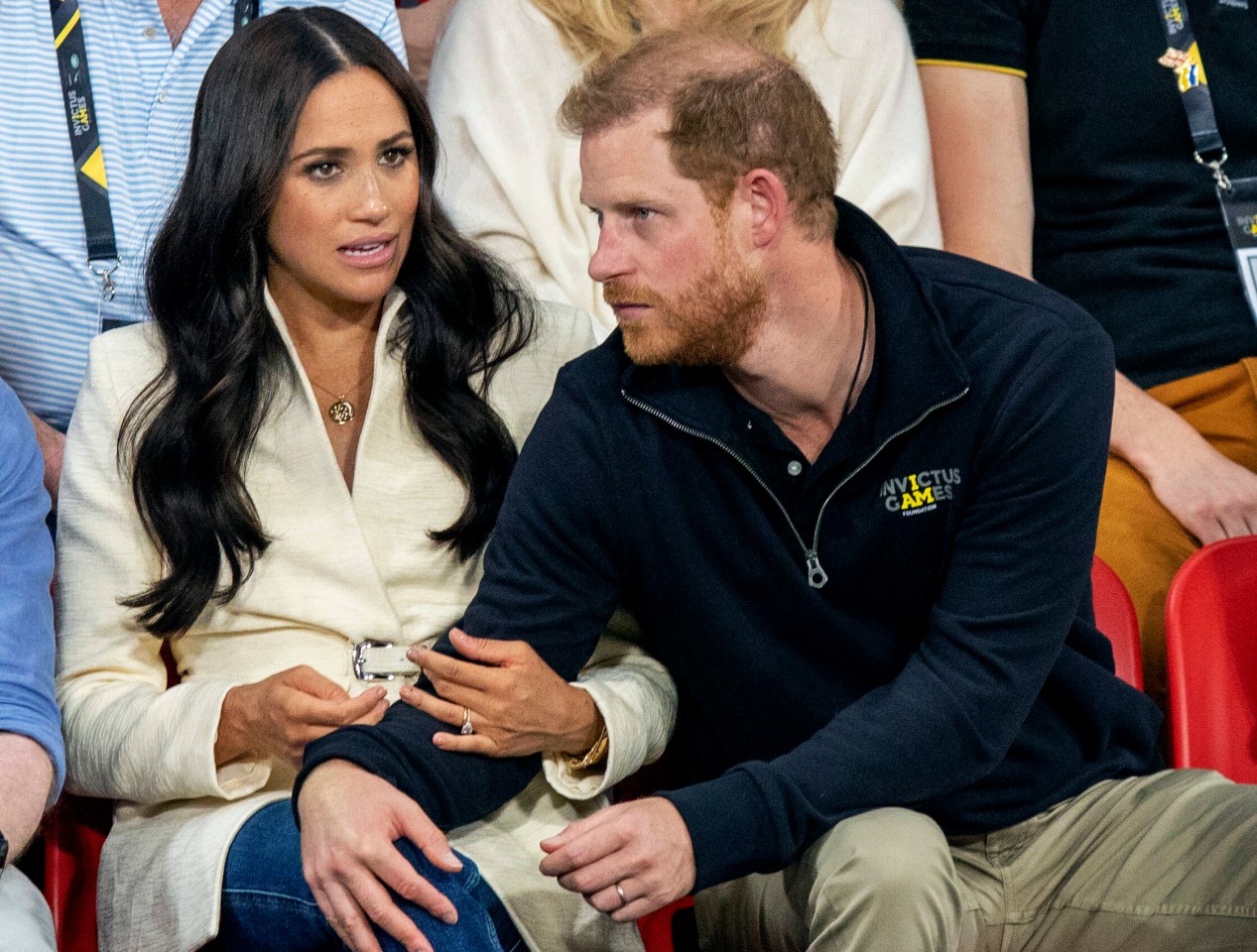 Meghan Markle und ihr Ehemann Prinz Harry.