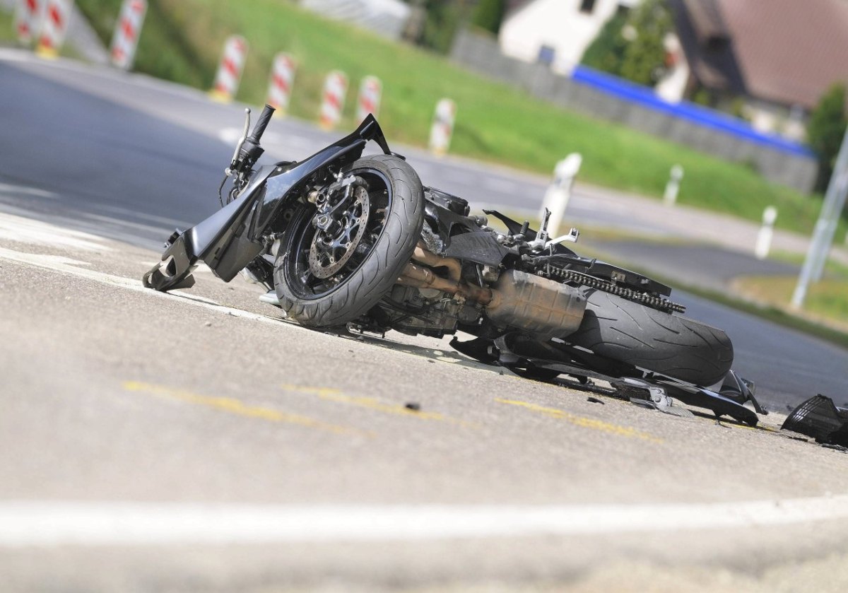 Motorrad Unfall