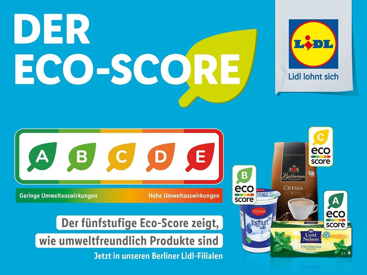 Lidl testet den Eco-Score.