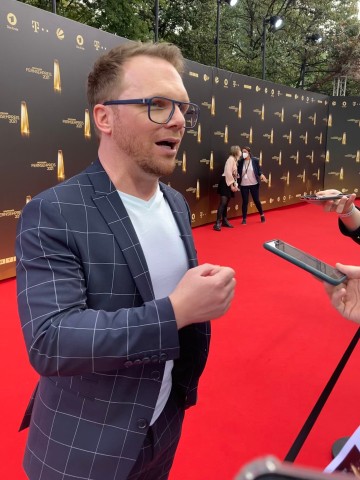 Ralf Schmitz beim „Deutschen Fernsehpreis 2021“.