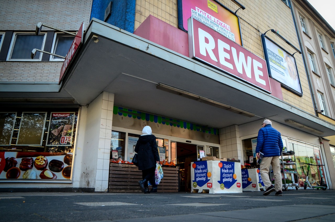 Die Rewe-Filiale an der Steeler Straße in Essen schließt schon bald. 