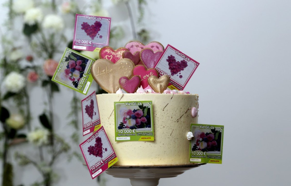 Rubbellos - Zum Valentinstag Glück verschenken