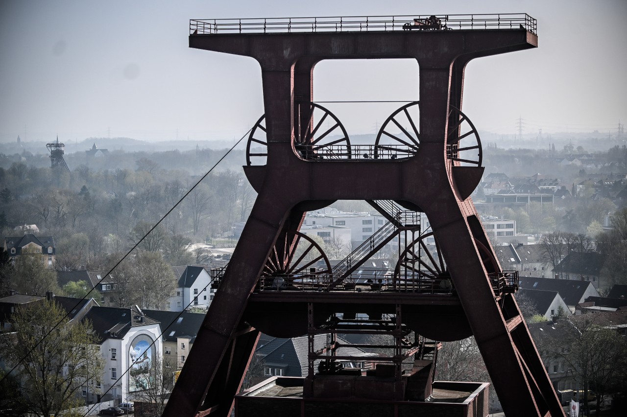 Die Zeche Zollverein in Essen ist eine Touristenattraktion. Regelmäßig finden dort Events statt.