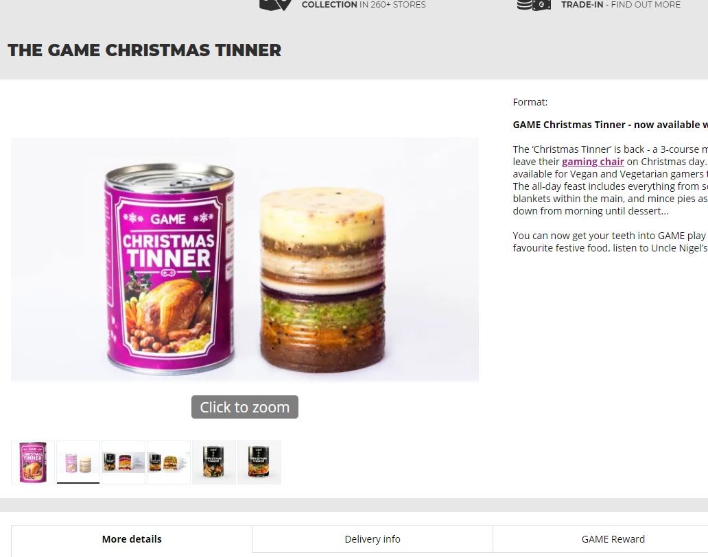 Das „Christmas Tinner“ beinhaltet ganze neun Schichten in einer Dose.