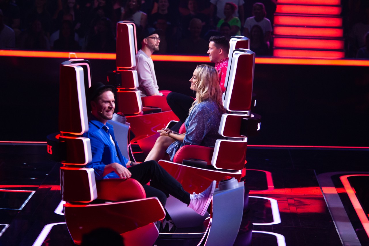 Die „The Voice“-Jury aus Mark Forster, Nico Santos, Sarah Connor und Johannes Oerding!