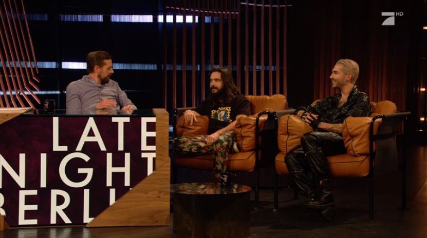 Die Gebrüder Kaulitz sind am Montagabend zu Gast bei Klaas Heufer-Umlauf in der Sendung: „Late Night Berlin.“