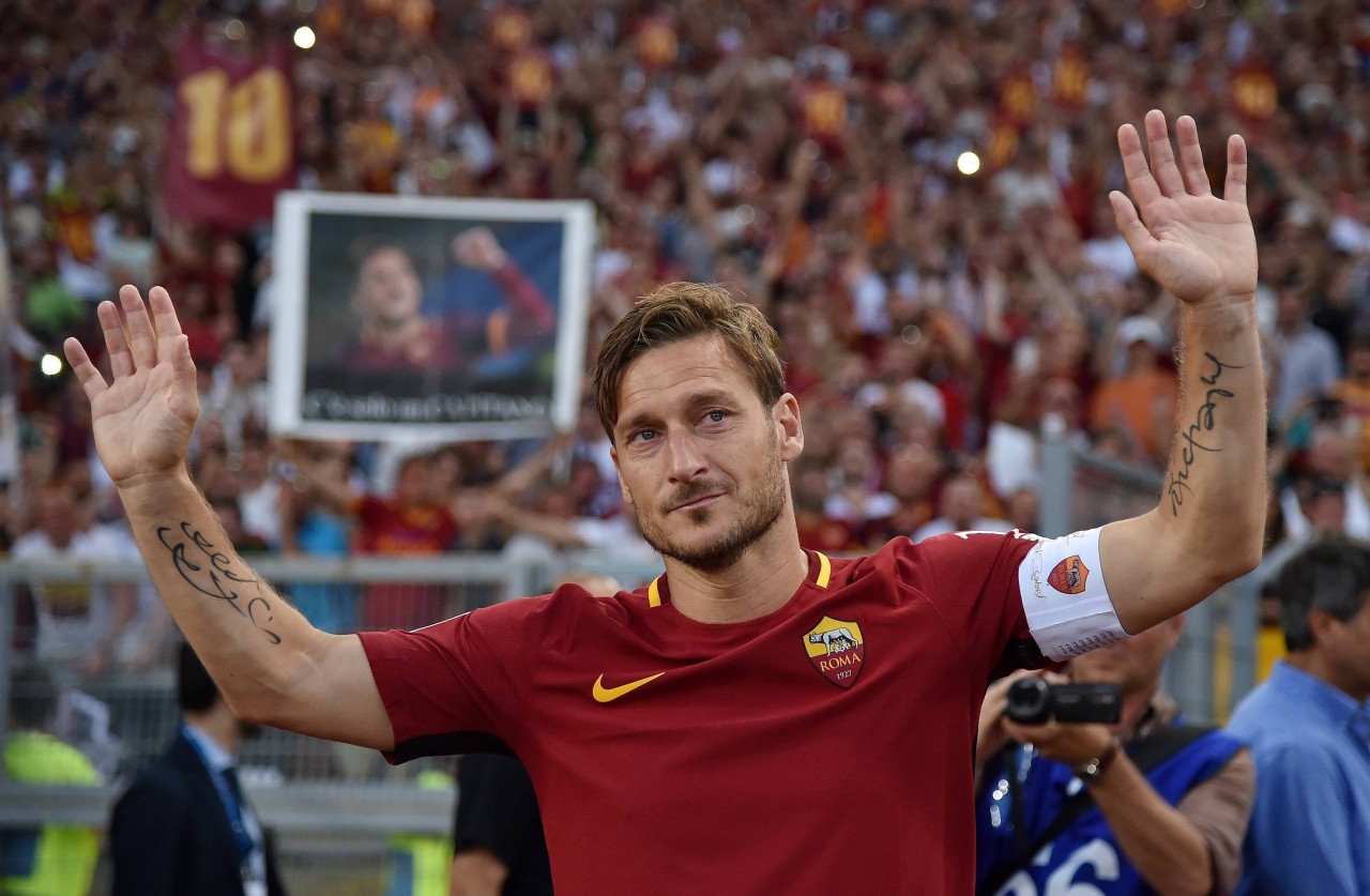 Francesco Totti ist für viele Fußballfans eine lebende Legende.