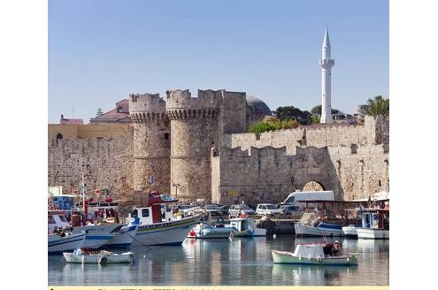 Rhodos - Das Weltkulturerbe. Heute ein Paradies für Taucher, war Rhodos ursprünglich ein Geschenk von Göttervater Zeus an den Sonnengott Helios. Der Sage nach hat Zeus das Eiland höchstpersönlich aus dem Meer emporgehoben.