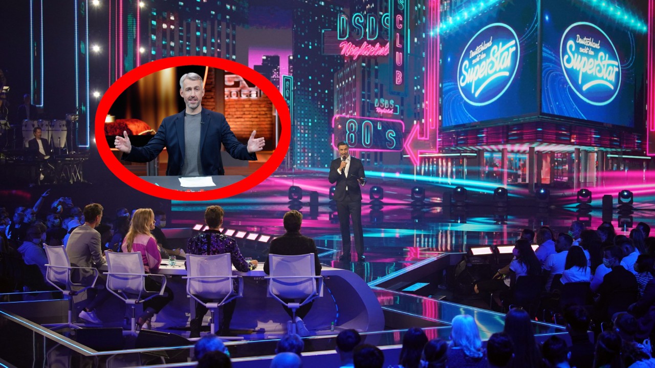 „TV total“-Musik plötzlich bei DSDS-Finale.