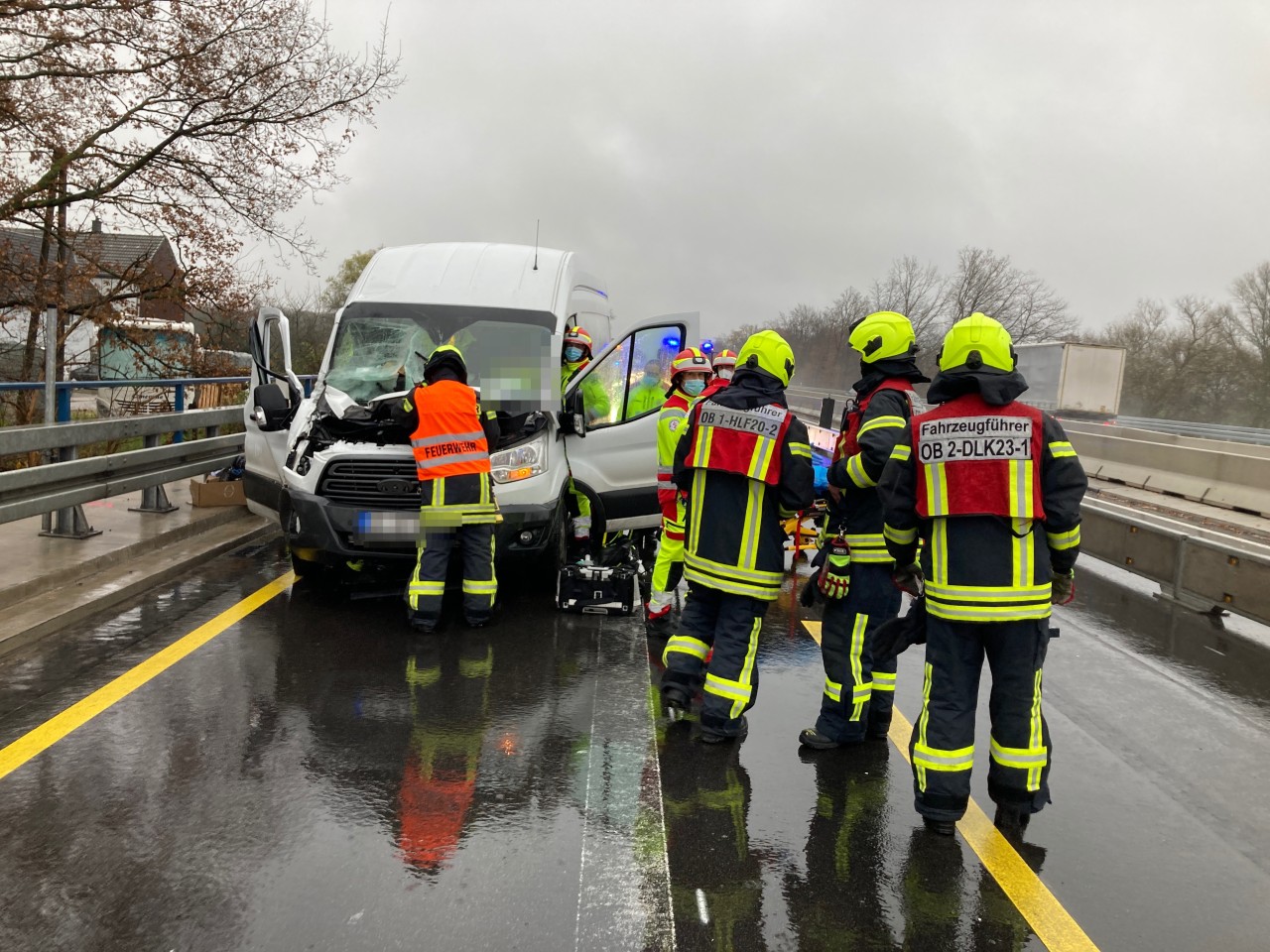 Verkehrsunfall auf der A3!