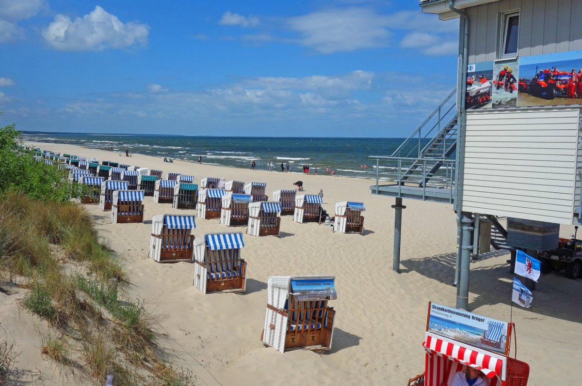 Urlaub an der Ostsee: Rein in die Wellen - hier lieber nicht!