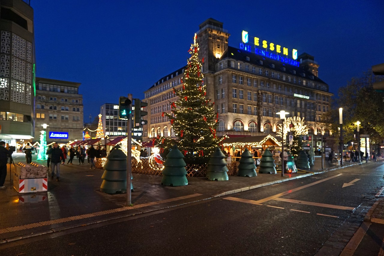 Der Essener Weihnachtsmarkt.