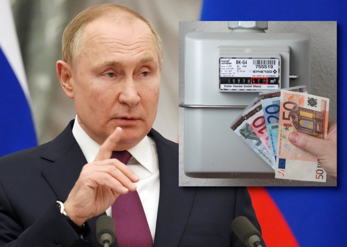 Wladimir Putin Gas