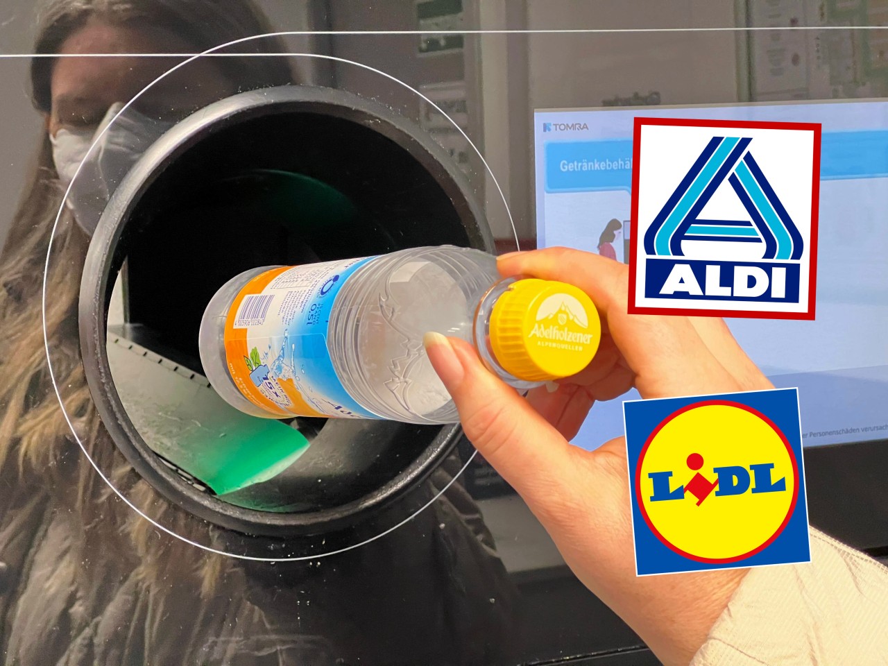 Aldi, Lidl und Co.: Beim Pfandsystem gibt es eine Neuerung. 