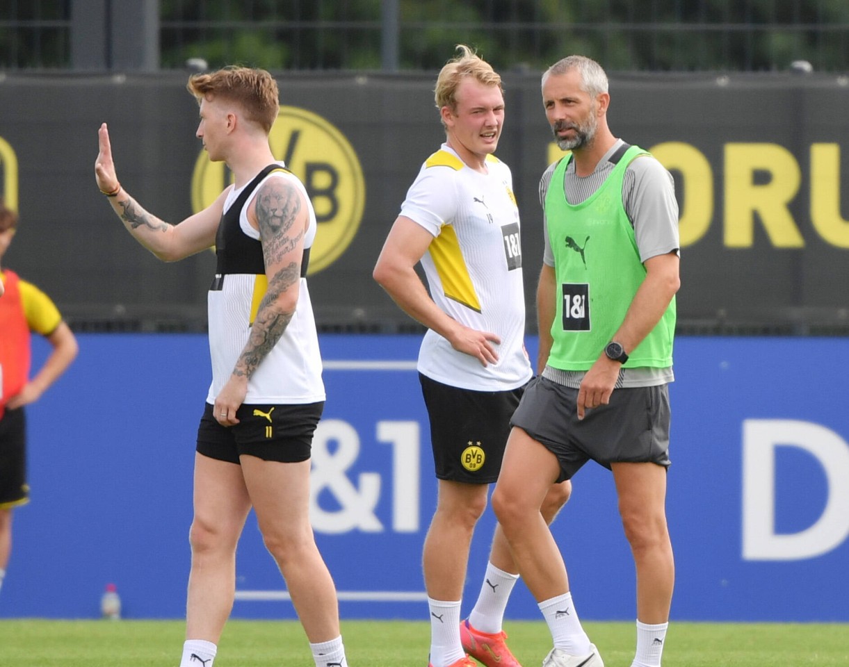 BVB: Julian Brandt muss sich beim Training beweisen, wenn er noch eine Chance haben will.