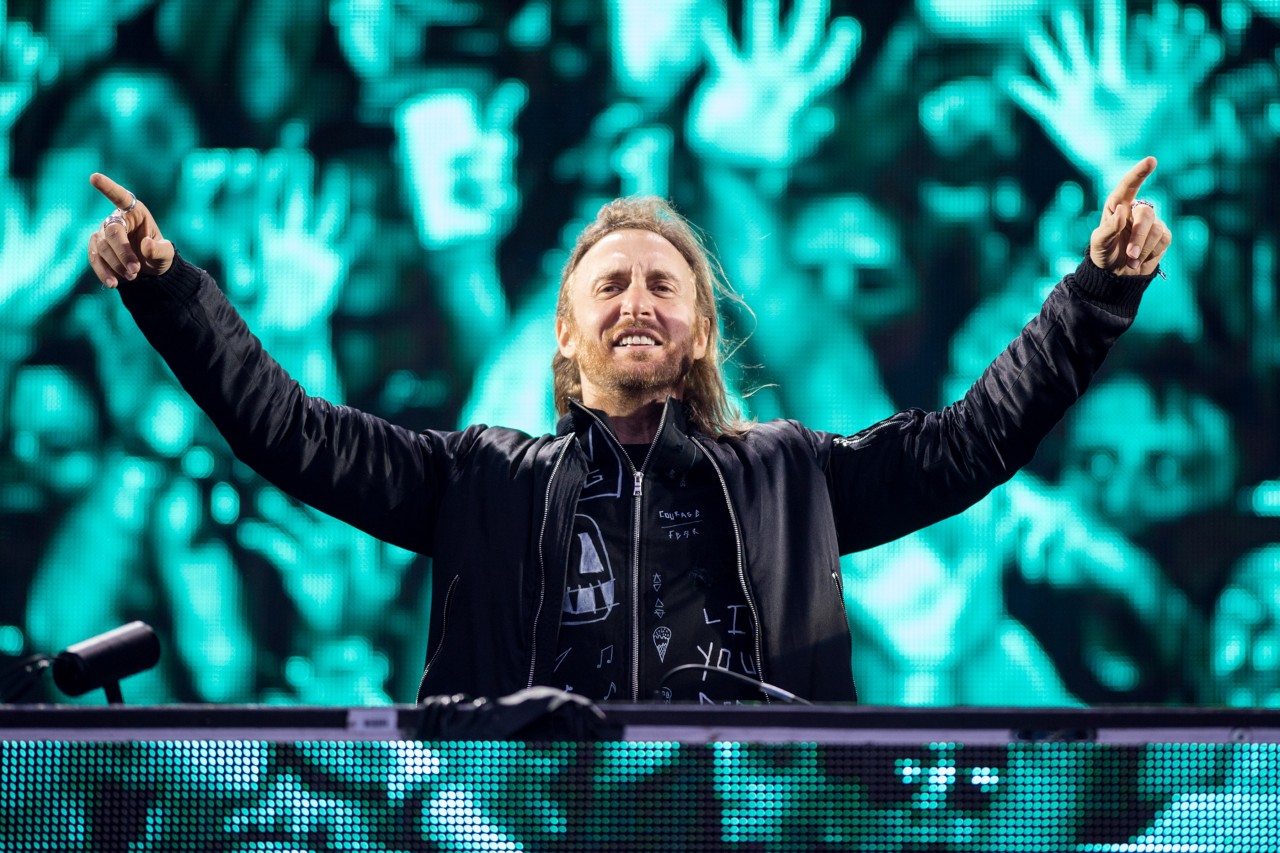 David Guetta legt beim Parookaville auf.