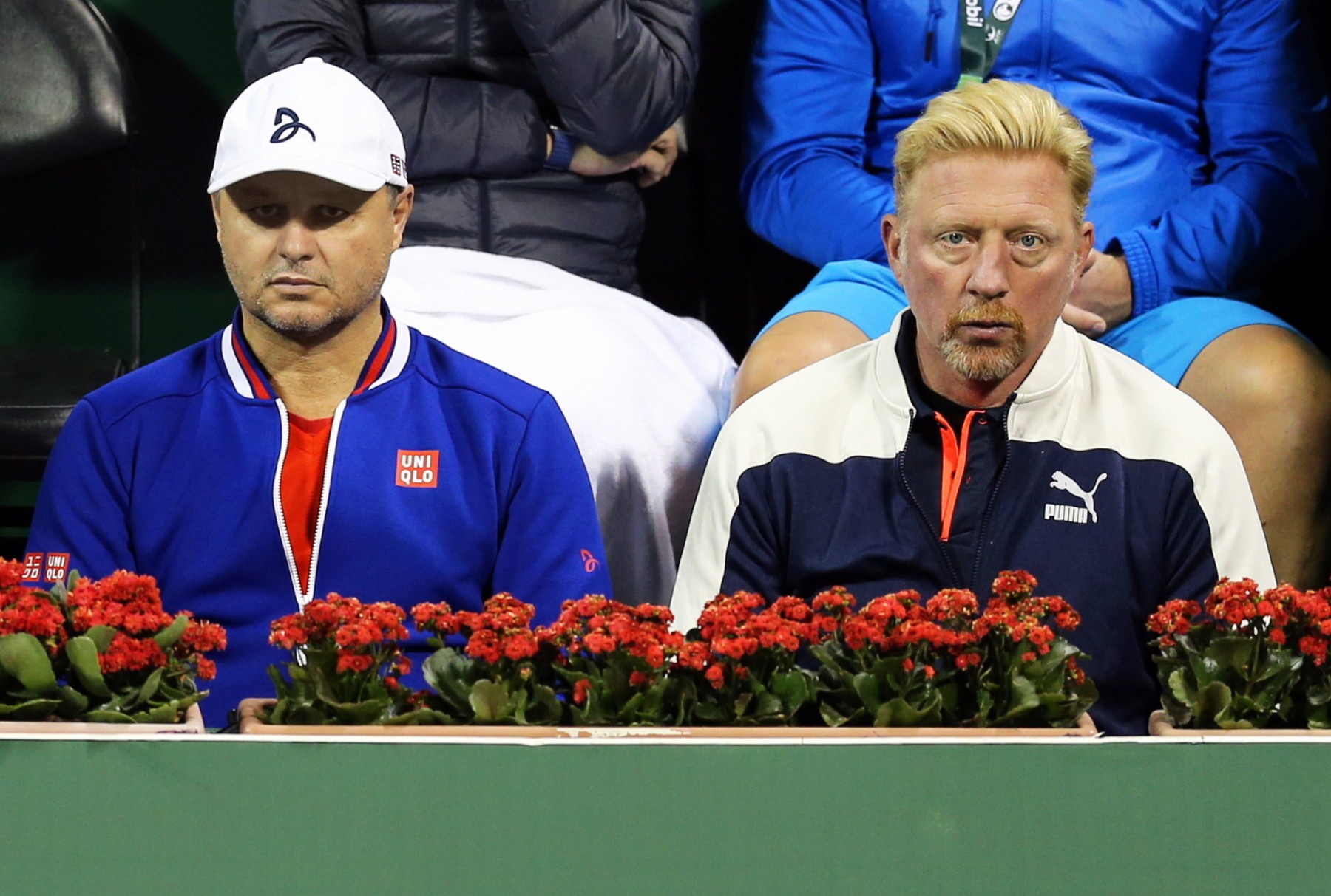 Boris Becker bei den Katar Open