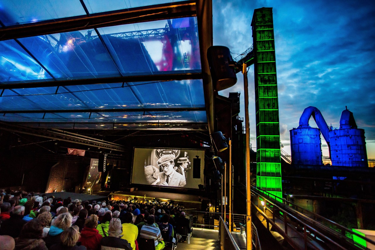 Archivbild: Sommerkino im Landschaftspark Duisburg.