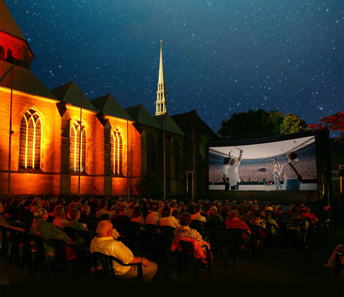 Open-Air-Feeling an der Lichtburg im Jahr 2019. (Archivbild)