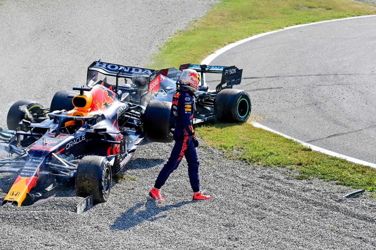 Nach dem Crash in Monza war Verstappen Absicht vorgeworfen worden.