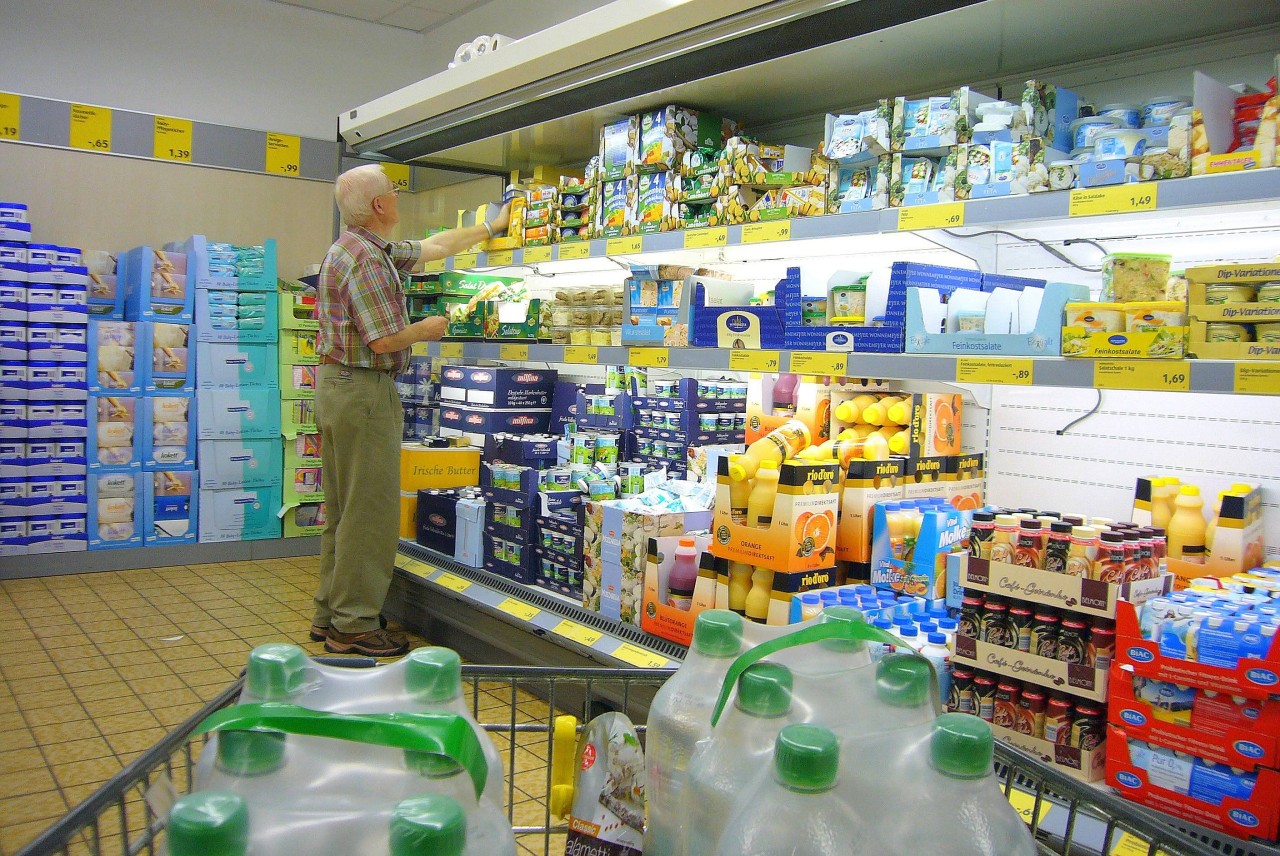 Bei Aldi Süd werden vor allem Molkereiprodukte von Eigenmarken angeboten. Doch auch sie stammen mitunter von Markenherstellern.