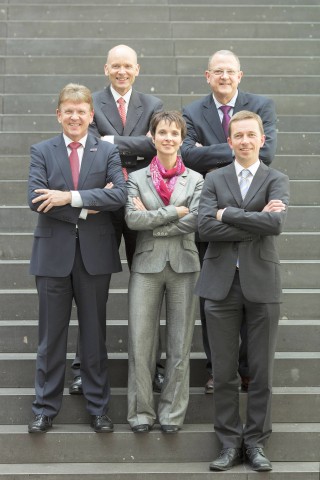 In der Führungsspitze der noch jungen Partei war Frauke Petry die einzige Frau. 