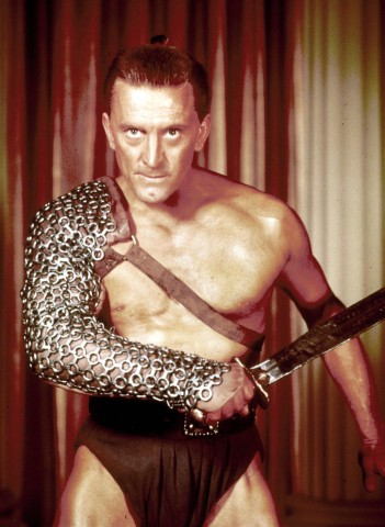 Kirk Douglas als Spartacus.