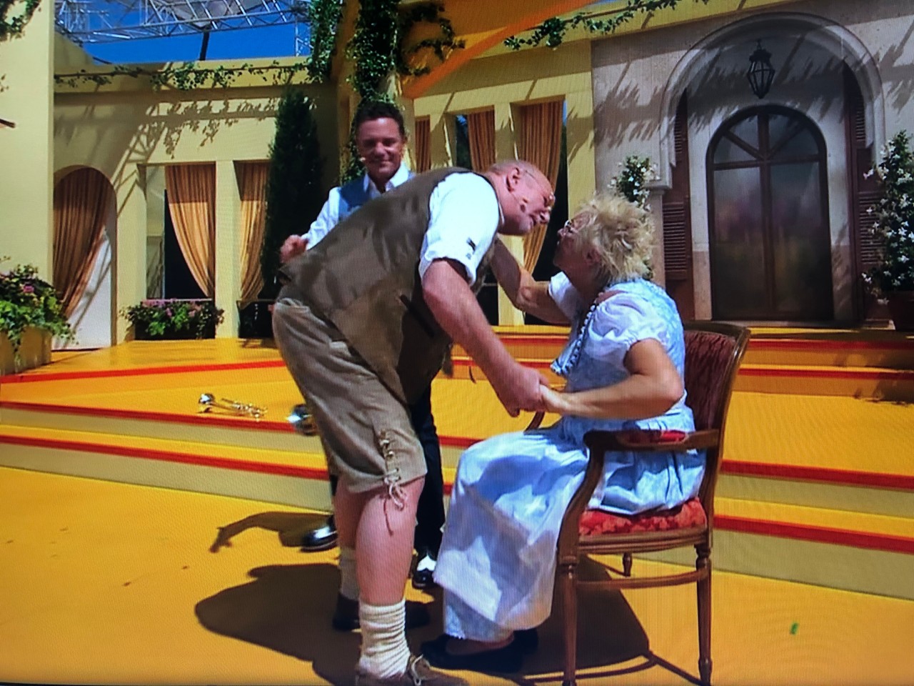 Siggi legte sich für seine Michaela mächtig ins Zeug.