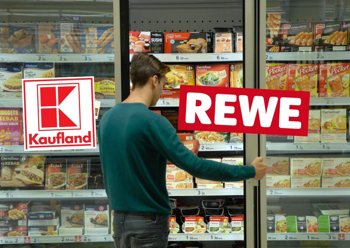 kaufland rewe kunden supermarkt aldi