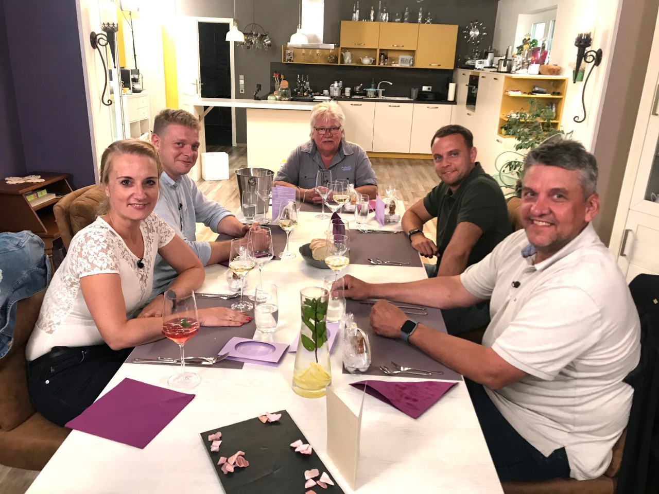 Das perfekte Dinner: Das Team aus Göttingen.