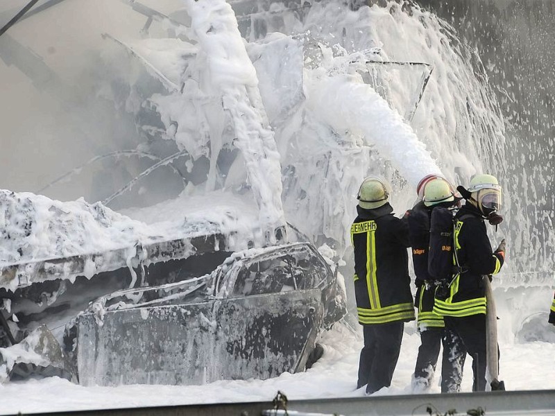 Schwerer Unfall auf der A2 vor dem Kamener Kreuz!!!Foto ist Honorarpflichtig!!!