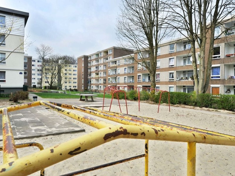 Sozialer Wohnungsbau im Bergmannsfeld in Freisenbruch. Foto: Ulrich von Born