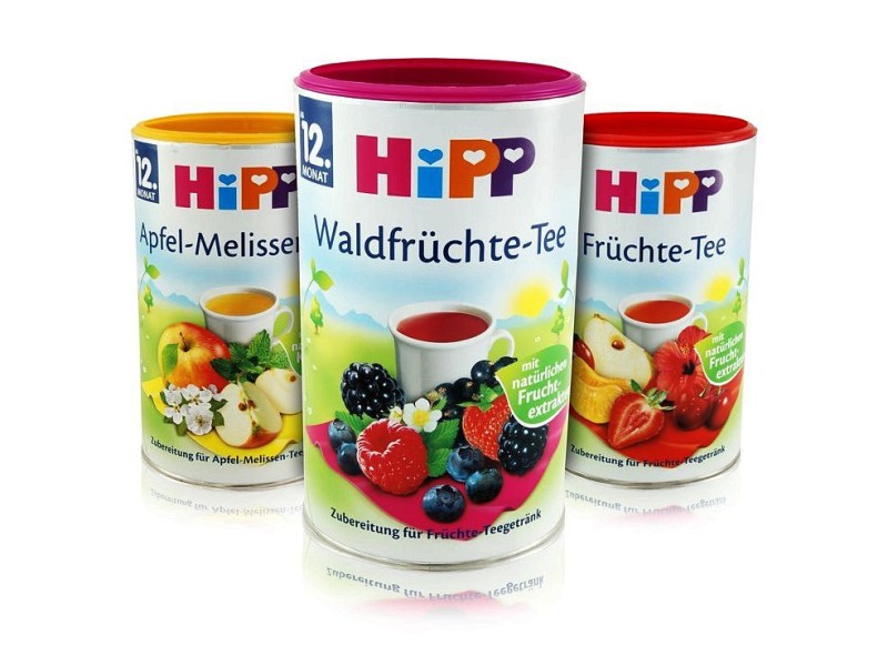 Als Werbelüge sehen die Verbraucherschützer auch die für Kleinkinder beworbenen Instant-Tees Waldfrüchte und Apfel Melisse von Hipp. Die Tees brächten es pro 200-Milliliter-Tasse auf umgerechnet zweieinhalb Stück Würfelzucker.