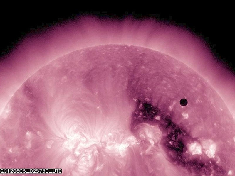 Alle Menschen, die heute leben, werden keinen zweiten Venustransit erleben - denn das Phänomen ist recht selten.