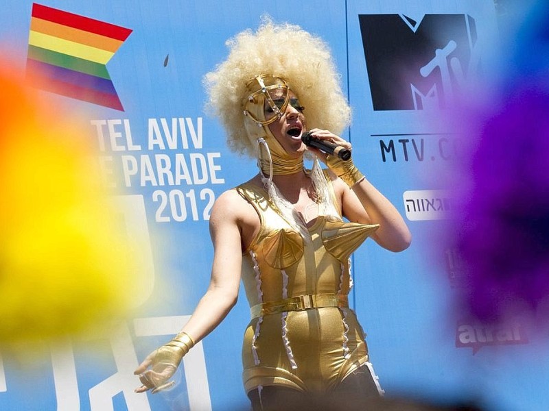 Gay Pride Parade in Tel Aviv.
