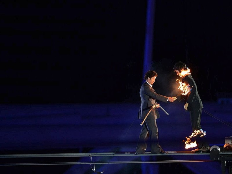 Grandiose Spiele, grandioser Abschluss: Die Show zum Ende der Olympischen Sommerspiele 2012 in London begeisterte die Athleten, die Zuschauer im Stadion und die an den Fernsehern.