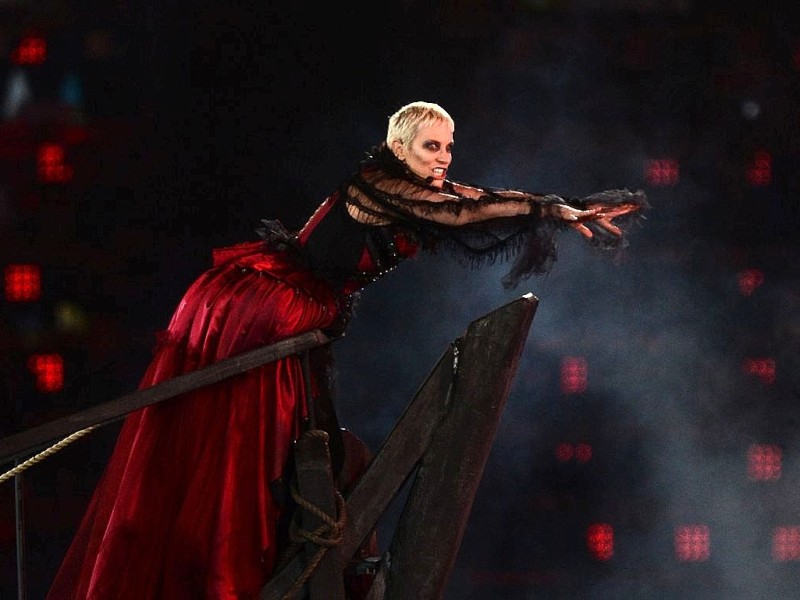 Annie Lennox bei der Abschluss-Show der Olympischen Sommerspiele 2012.