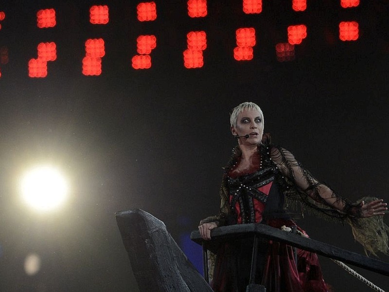 Annie Lennox bei der Abschluss-Show der Olympischen Sommerspiele 2012.