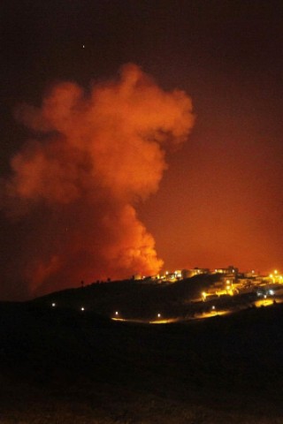 Waldbrand in Valle Gran Rey auf La Gomera.