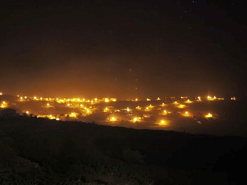 Waldbrand in Valle Gran Rey auf La Gomera.