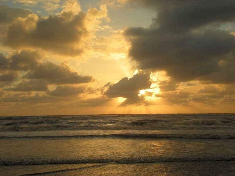 In Holland am Strand